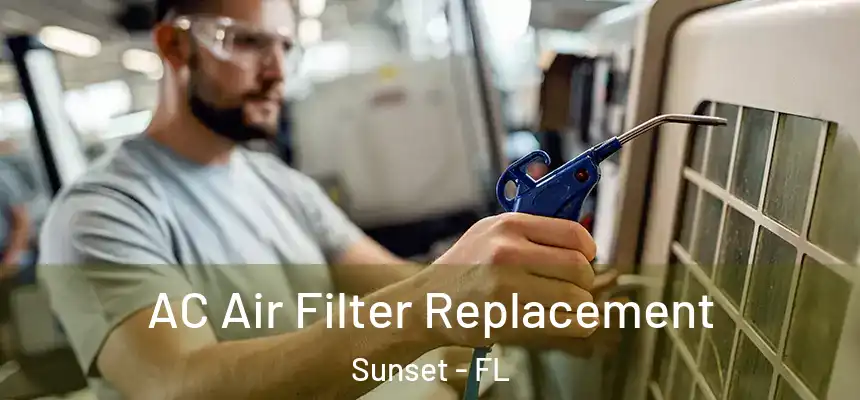 AC Air Filter Replacement Sunset - FL