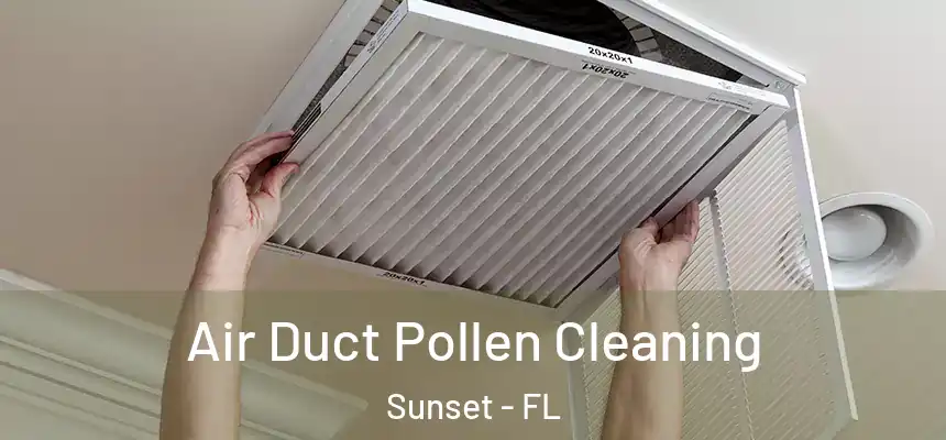 Air Duct Pollen Cleaning Sunset - FL