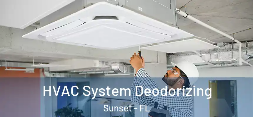 HVAC System Deodorizing Sunset - FL